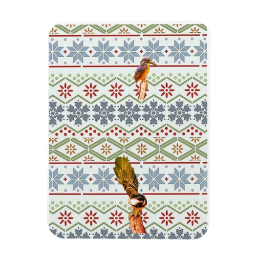 Vrolijk kerstfeest! magneet (Verticaal)