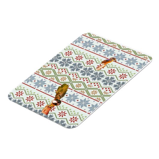 Vrolijk kerstfeest! magneet (Linkerzijde)