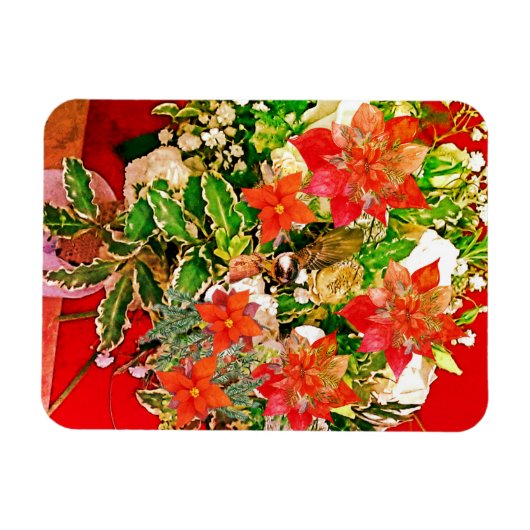 Vrolijk kerstfeest! magneet (Horizontaal)