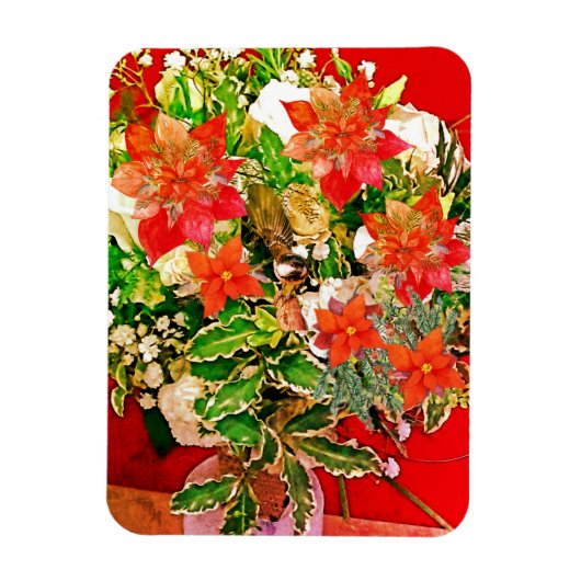 Vrolijk kerstfeest! magneet (Verticaal)