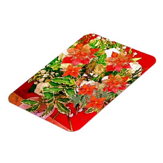 Vrolijk kerstfeest! magneet (Linkerzijde)