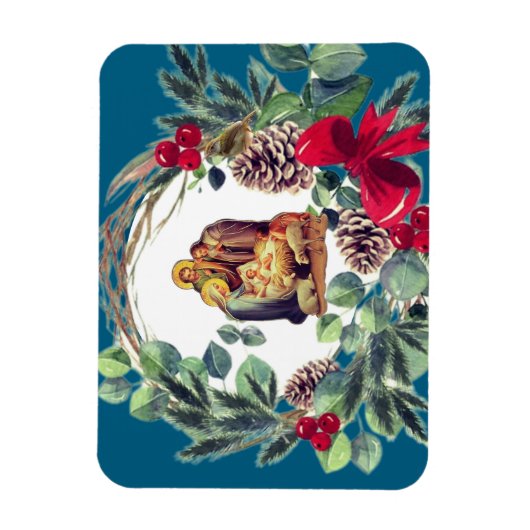 Vrolijk kerstfeest! magneet (Verticaal)