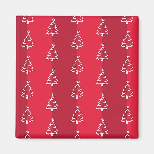 Vrolijk kerstfeest magneet (Voorkant)