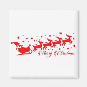 Vrolijk kerstfeest magneet