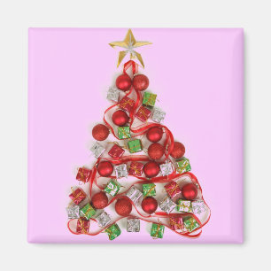 Vrolijk kerstfeest magneet