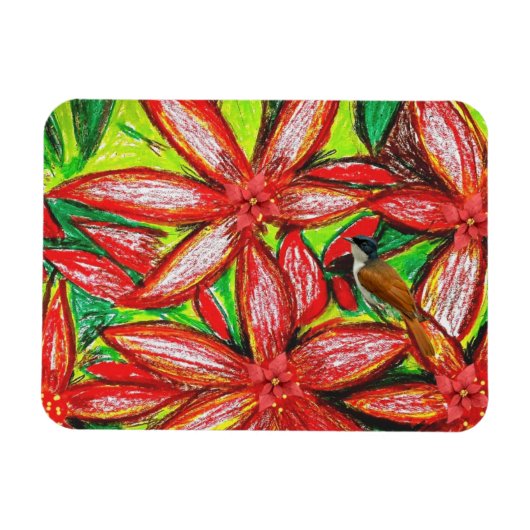 Vrolijk kerstfeest! magneet (Horizontaal)