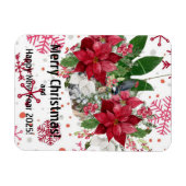 Vrolijk kerstfeest! magneet (Horizontaal)