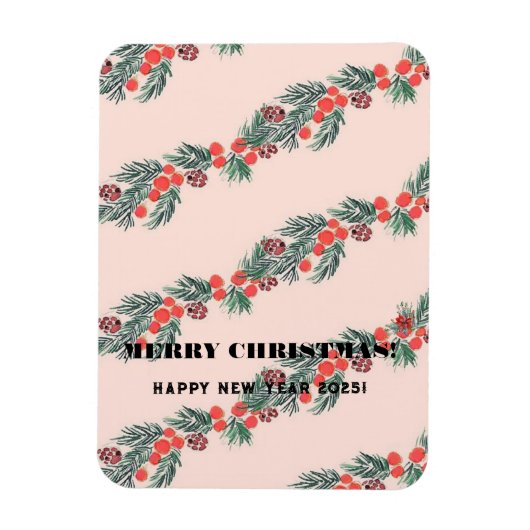 Vrolijk kerstfeest! magneet (Verticaal)