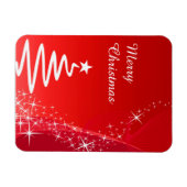 Vrolijk kerstfeest magneet (Horizontaal)