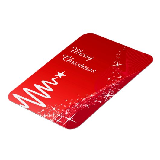 Vrolijk kerstfeest magneet (Linkerzijde)