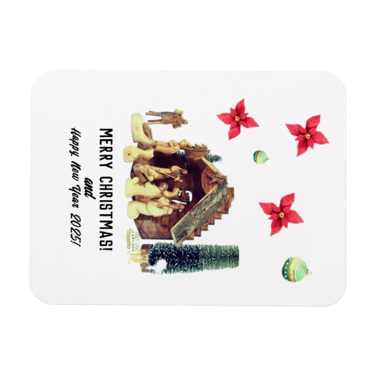 Vrolijk kerstfeest! magneet (Horizontaal)