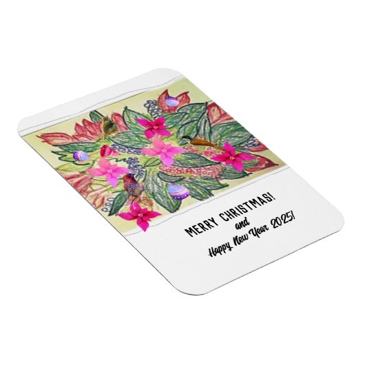 Vrolijk kerstfeest! magneet (Rechterzijde)