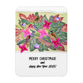 Vrolijk kerstfeest! magneet (Verticaal)