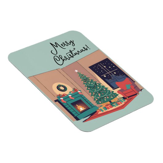 Vrolijk kerstfeest magneet (Rechterzijde)