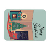 Vrolijk kerstfeest magneet (Horizontaal)