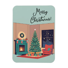 Vrolijk kerstfeest magneet