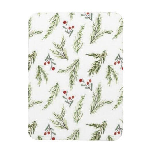 Vrolijk kerstfeest! magneet (Verticaal)