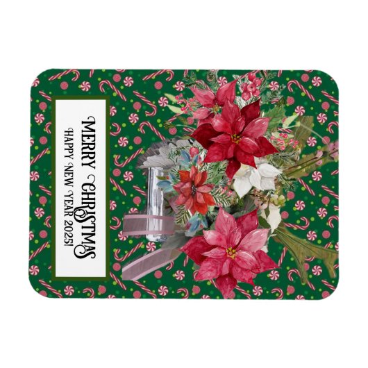 Vrolijk kerstfeest! magneet (Horizontaal)