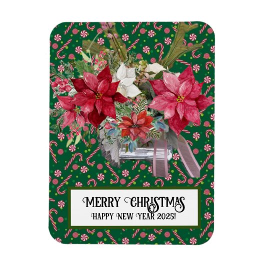 Vrolijk kerstfeest! magneet (Verticaal)