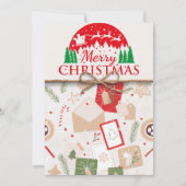 Vrolijk kerstfeest Mail Holiday Cards Feestdagenkaart (Voorkant)