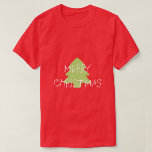 "Vrolijk kerstfeest_Mannen" Meerkleuren en stijlen T-shirt