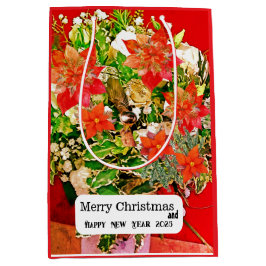 Vrolijk kerstfeest! medium cadeauzakje