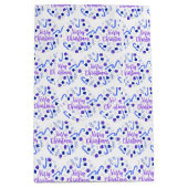 Vrolijk kerstfeest medium cadeauzakje (Voorkant)