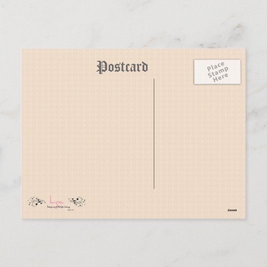 Vrolijk kerstfeest  meisje boom en lantaarn feestdagenkaart (Achterkant)