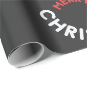 Vrolijk kerstfeest, Merry & Bright Cadeaupapier (Rol Hoek)