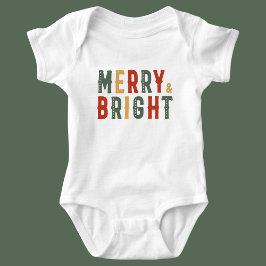 Vrolijk kerstfeest, Merry & Bright Romper