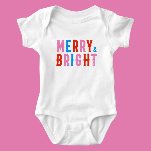 Vrolijk kerstfeest, Merry & Bright Romper