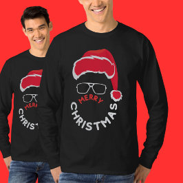 Vrolijk kerstfeest, Merry & Bright T-shirt