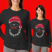 Vrolijk kerstfeest, Merry & Bright T-shirt