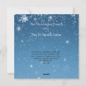 Vrolijk kerstfeest met Bijbelvers Feestdagenkaart (Achterkant)