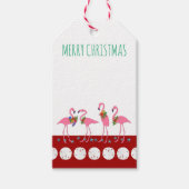 Vrolijk kerstfeest met blanco cadeaus Labels Cadeaulabel (Voorkant)