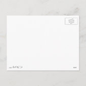 Vrolijk kerstfeest met bogen en sterren feestdagenkaart (Achterkant)