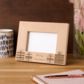 Vrolijk kerstfeest met cadeaus en Cadeaus Gegraveerde Lijstjes (Links)