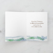 Vrolijk kerstfeest met de bedrijfsnaam Realtor Kaart (Binnen)