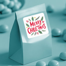 VROLIJK KERSTFEEST met de hand getekend vakantie g