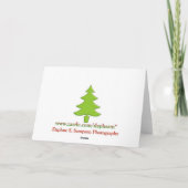 Vrolijk kerstfeest met drie Koning Charles Spaniel Feestdagen Kaart (Achterkant)