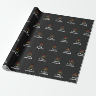 Vrolijk kerstfeest met Duitse vlag Cadeaupapier