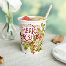 Vrolijk kerstfeest met groene Florals