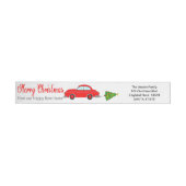 Vrolijk kerstfeest met Happy New Hom-kerstauto (Individueel)