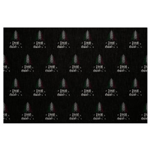Vrolijk kerstfeest met Italiaanse vlag Stof
