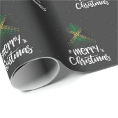 Vrolijk kerstfeest met Jamaica vlag Cadeaupapier (Rol Hoek)