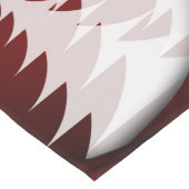 Vrolijk kerstfeest met kerstbomen lange tafelloper (Hoek)