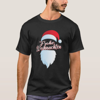 Vrolijk kerstfeest met kerstcadeau t-shirt