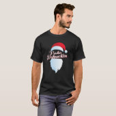 Vrolijk kerstfeest met kerstcadeau t-shirt (Voorkant volledig)