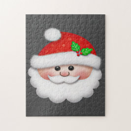 Vrolijk kerstfeest met kerstfeest voor kinderen legpuzzel
