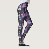 Vrolijk kerstfeest met kerstmis leggings (Rechts)